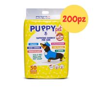 200 TAPPETINI ASSORBENTI PER CANI TRAVERSINE IGIENICHE LETTIERA ASSORBENTE CANE