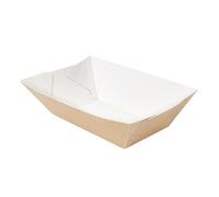 200 unità - Barchette 'Thepack' 240 g 220 g / m2 8,5 x 5 x 4 cm naturale cartone ondulato Nano-Micro