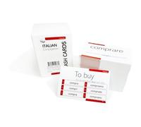 200 Verbo Italiano Coniugazione Presenti Flash Card Tense - Esempi completi in italiano e inglese