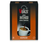 200 VERZI CAFFE miscela INTENSO Compatibili con Nespresso - 200 Capsule Verzi Compatibili con le Macchine ad uso domestico Nespresso -