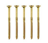 200 viti per legno truciolari, Torx, filettatura parziale, zincate, Ø 6 x 80 mm