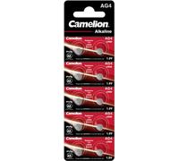 200 pile a bottone alcaline Camelion AG4 LR66 LR626 377 1,5 V (20 blister da 10)
