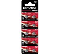 200 x cella a bottone alcalina Camelion AG6 LR69 LR921 371 1,5 V (blister da ...
