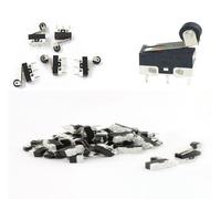 200 x Microswitch leva con rotella miniatura pulsante fine corsa 1A 250 V SPDT
