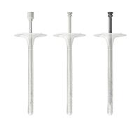 200 X Teller tasselli 10 X 180 mm con plastica Nagel titolare isolante Fischer - Tassello isolante tasselli wdvs di polistirolo di polistirolo tasselli Thermo tasselli molte quantità disponibile