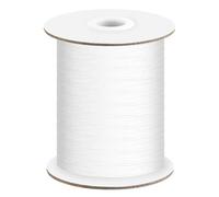 200 Yards/Roll Corda per Tende,1.0 mm Bianco Intrecciato Ascensore Ombra Cord per L'Alluminio Non Vedenti Ombra, Giardinaggio Piante e dell'Artigianato