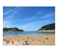 2000(100x70cm) pezzi di puzzle, La Concha Beach San Sebastian Puzzle Puzzle Game Artwork Travel Souvenirs