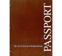 2000-2001 Honda Passport Elettrico IN Manuale Cablaggio Diagrammi