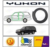 2000-2006 GMC Yukon GMT800 Anteriore/Posteriore Porta Guarnizione Gomma 4-Piece