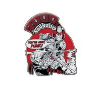 2000 AD Judge Dredd 'You're Next Punk' Pin Badge - Spilla smaltata con licenza ufficiale per fan e collezionisti di fumetti