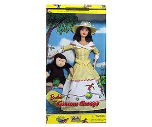 2000 Barbie Collectibles - Barbie and Curious George