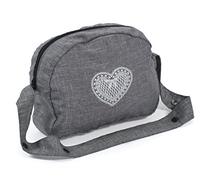 Bayer 2000-Bayer Chic 2000-Borsa fasciatoio, Accessori, Borsa per Bambole, Colore Jeans Grigi, 853 76