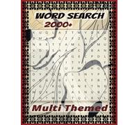 2000+ Big Word Search Unique Words: Relaxing Word Search | Large Print | Easy to Hard Words