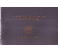 2000 Cadillac Deville E Siviglia Navigation Sistema Owners Manuale OEM Uso Guida