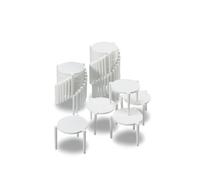 2000 - Distanziatore per pizza, in plastica PP, colore: Bianco