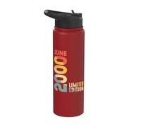 2000 Edizione Limitata Giugno 2000 Retro 2000 Vintage Anno 2000 Stainless Steel Insulated Water Bottle
