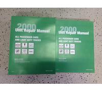 2000 GM Pontiac Cadillac Chevy GMC Buick Olds Cambio Unità Riparazione Manuale