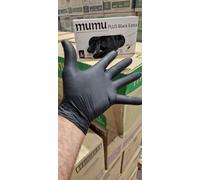 2000 guanti in Nitrile (20 Scatole) monouso Nero Taglia S