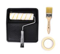 2000 Kit Pittura Professionale Composto da Rullo Vaschetta in Plastica Pennello