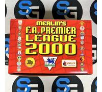 2000 Merlin's F.A. Scatola 100 confezioni adesivi ufficiali Premier League...