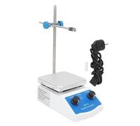 2000 ml 662 ℉ 350 ℃ Piatta calda agitatore magnetica, con piastra calda agitatore magnetica a capacità 1000 ml con barre di agitazione e supporto di supporto 100-1600 giri/min