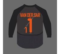 2000 Netherlands Away GK Name Set - VAN DER SAR #1 (Heat Transfer Patch) EURO