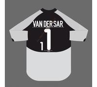 2000 Netherlands Home GK Name Set - VAN DER SAR #1 (Heat Transfer Patch) EURO