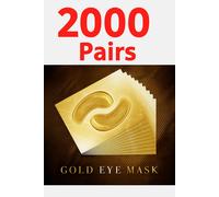 2000 Paia Sotto Occhio Collagene Cuscinetto IN Gel Oro 24k Maschera Antietà Full