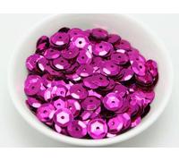 2000 paillettes rotonde sciolte da 10 mm, di colore misto, per cucito, artigianato per matrimoni - Rosa shocking