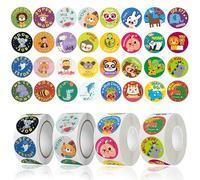 2000 Pezzi Adesivi Premio, 32 Disegni Adesivi Motivazionali Ricompensa, Adesivi Per Ricompensa Motivazionali Reward per Scuola Classe Insegnanti e Genitori Insegnanti