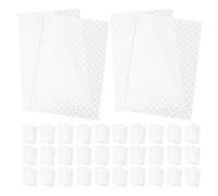 2000 Pezzi Carta per Permanente Chioma 100x65 Mm Bianca | Uso Domestico e Professionale, Forma Aderente al Cuoio Capelluto, Facile da Usare, Traspirante