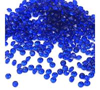 2000 pezzi - Cristalli decorativi in acrilico, 4mm, glitter, decorazione da spargere, decorazione da tavolo, scintillante, pietre decorative, cristalli, confetti, diamanti per decorazioni fai-da-te