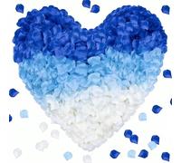 2000 pezzi di petali di rosa artificiali, adatti per San Valentino, decorazione del corridoio del matrimonio, damigella d'onore, coriandoli per tavoli, decorazione per la proposta di matrimonio, riemp