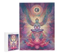 2000 Pezzi di Puzzle, Meditazione Lotus2000 Pezzi di Puzzle per Adulti, Regalo di Anniversario, Regalo di Natale, Decorazione Della Casa, Prevenzione Della Degenerazione Cerebrale Negli Anziani v-542