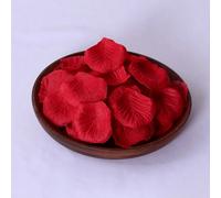 2000 pezzi Petali di rosa finti in stile romantico in tessuto non tessuto, petali di rosa artificiali, fiori sparsi fatti a mano romantici per proposte di matrimonio, decorazioni per San Valentino, de