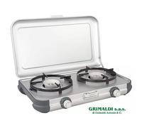 Cucina da campeggio Campingaz 2 fornelli d'argento (2 x 2000 W)