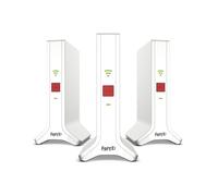 AVM FRITZ BOX - Repeater FRITZ!Mesh Set 4200 3-pack Edition Inter Ripetitore di rete 4200 Mbit /s Rosso, Bianco - SPEDIZIONE GRATUITA