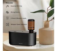 2000mAh Mini Olio Puro Diffusore di Fragranze Aromaterapia Macchina Induzione Automatica Portatile Carino Diffusore di Aroma USB Per La Camera Da Letto Silvery