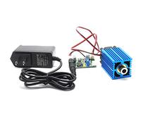 2000mw ad alta potenza 450nm 2W regolato il trasduttore auricolare blu 12V DC + Adapter