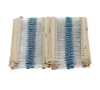 2000pcs/lot 100value x 20pcs 1% 0.25w 1ohm~1m 1/4W metal film resistor kits ICXLPMC