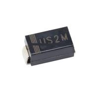 2000PCS RS1M RS2M FR107 US1M US2M UF4007 1A 2A 1000V SMA DO-214AC Diodi SMD Raddrizzatori veloci(RS2M SMA 2K)
