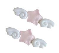 2000s Duckbill Clip di Capelli Dolce Stella Ala Design Per Le Donne Adolescenti Capelli Sottili Tenere Accessori Per Capelli