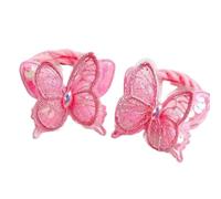 2000s Scrunchies Dei Capelli Paillettes Farfalla Cravatta Scrunchy Elastico Hairpieces Corda Della Signora Decorazione Confortevole Paillettes Legami Per Capelli Per La