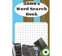 2000's Word Search Book: Puzzle Book, Eara trivia