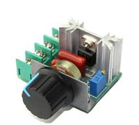2000W 4000W 5000W 220V SCR Voltage Regulator Dimmer Motor Speed Controller Thermostat Electronic Regulators Module(2000W)
