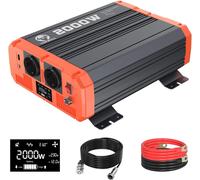 2000W/4000W Inverter 12V 220V Onda Pura Invertitore Di Tensione Fotovoltaico DC