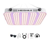 2000w Lampada per Piante, Dual Dimming VEG BLOOM Dual Mode, Grow Light Spettro Completo, con 1140 LEDs, Lampada Coltivazione LED per Grow Tent, Crescita idroponica, Verdure Fiore(Scheda Quantum)