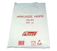 2000x 12 "x15" / 30x40 cm Fogli di plastica Counter WRAP Macellai Carne Pesce Cibo HDPE