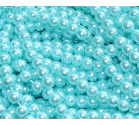 2000x4mm,1500x6mm,1000x8mm,880x10mm Rotondo Fai Gioielli Vetro Perla Finta Perle