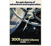 2001: A Space Odyssey Stanley Kubrick Poster/stampa/immagine carta fotografica satinata - A3 - 297 mm x 420 mm